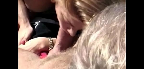  Big tits bitch fucked outdoors after sucking this huge cock